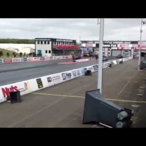 "z3cade" on the Santa Pod drag strip