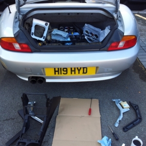 BMW Z3 Centre Console Change