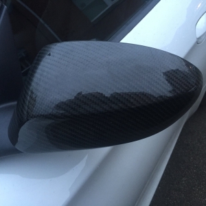 tekarbon carbon fibre mirror caps/covers