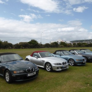 BM's On the Lawn. Weston Super Mare 10th July 2016