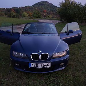 BMW Z3 Topaz Blue