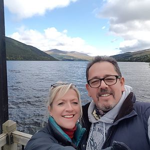 Me & Ali Loch Tay