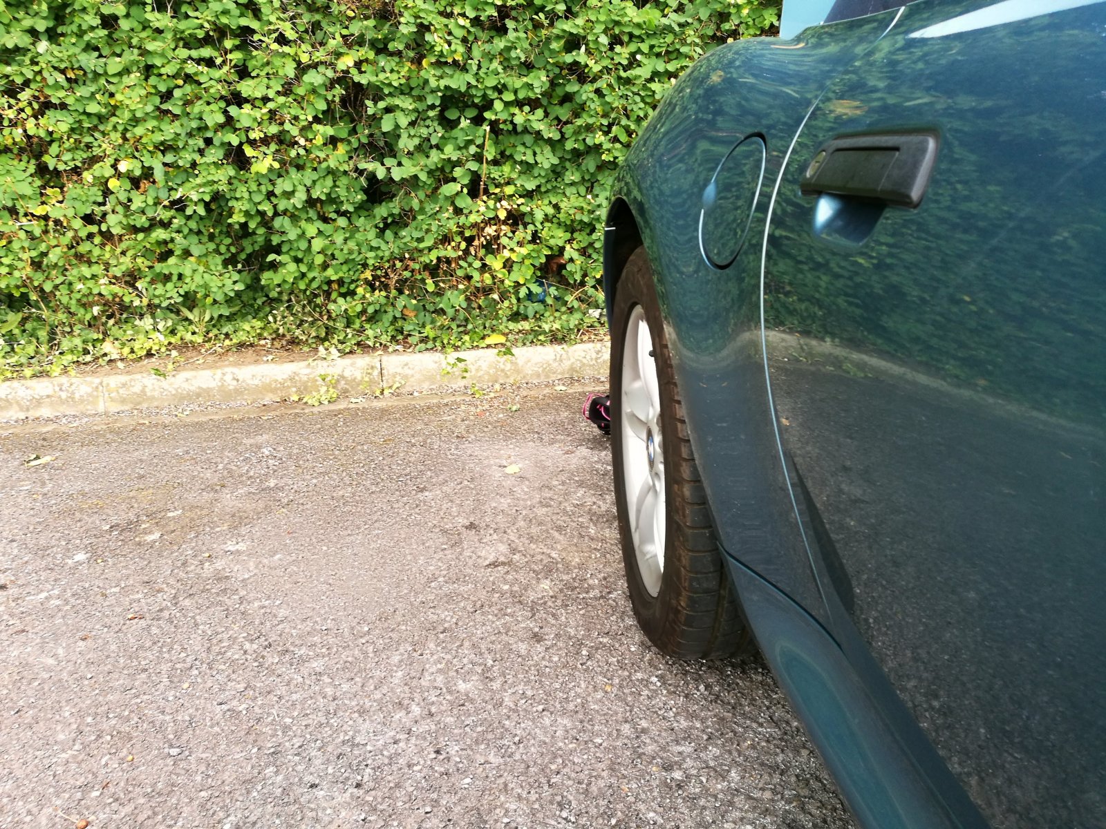 After 15mm wheel spacers fitted