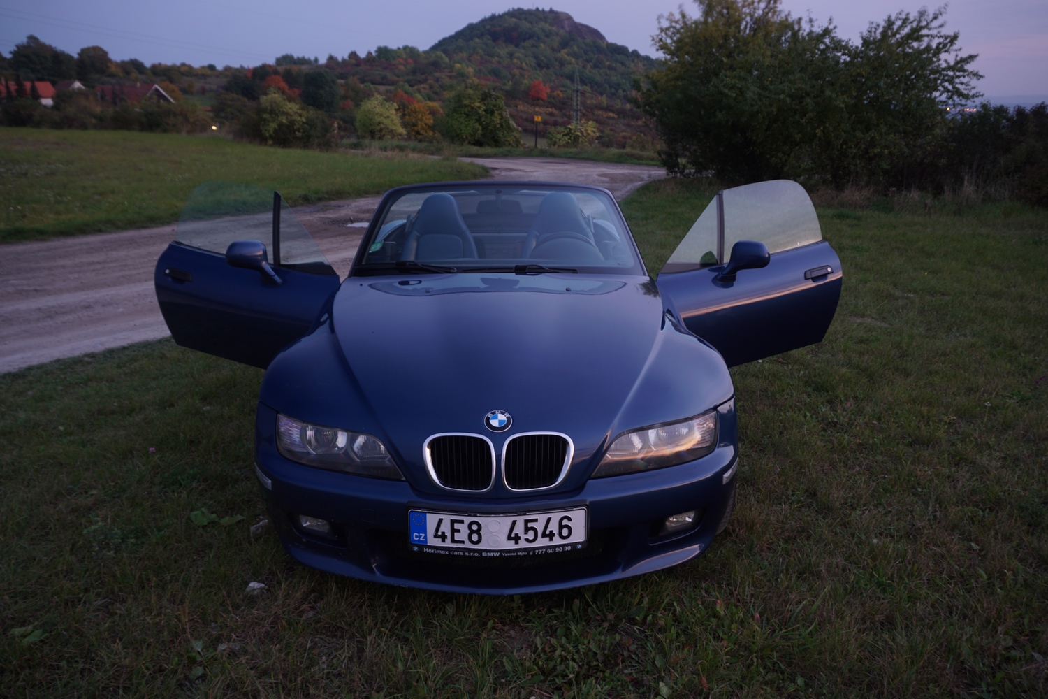 BMW Z3 Topaz Blue