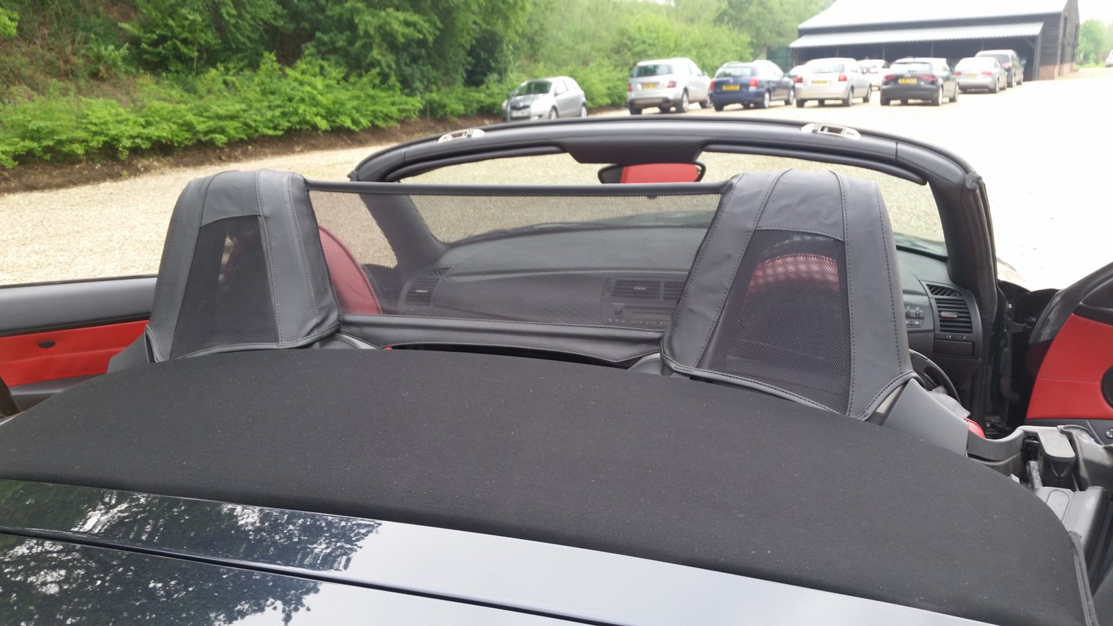 BMW Z4 E85 OEM Wind Deflector