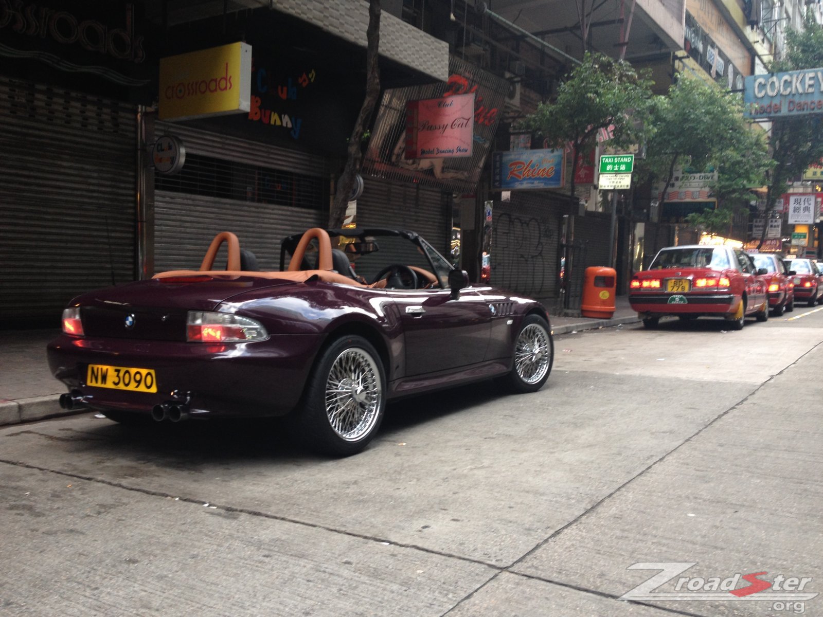 Wanchai 'Hostess Club' stage door entrance...